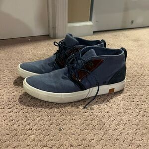 Blue Timberland Sneaker Bootie